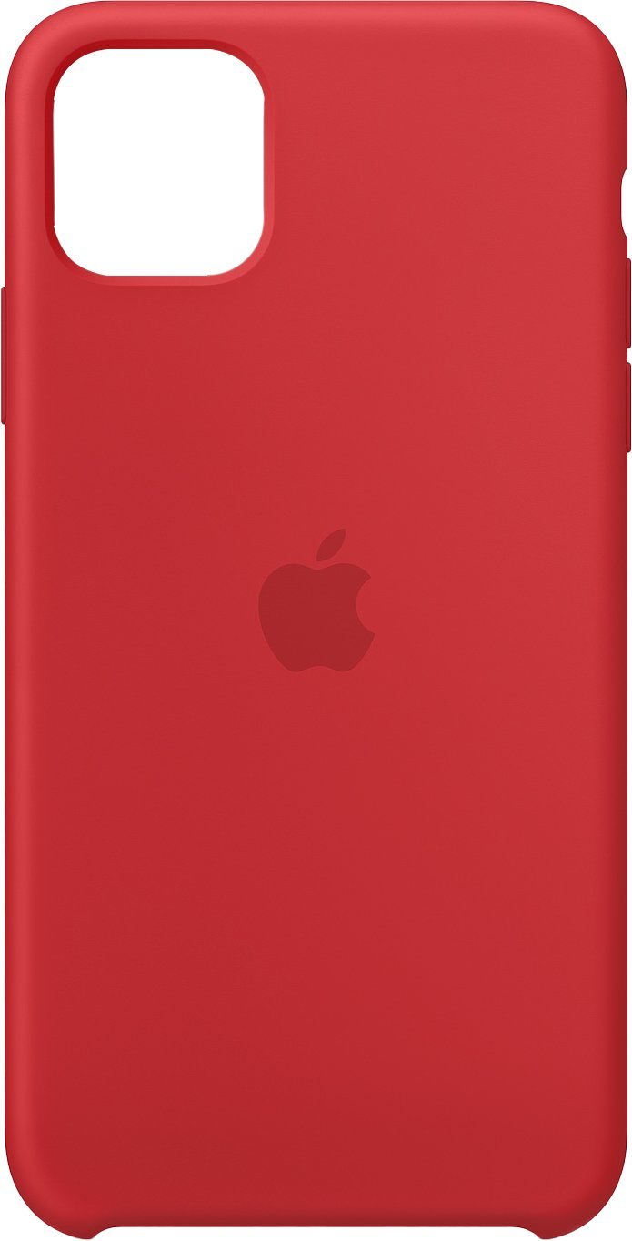 Silikonowe Etui Apple Iphone 11 Pro Max Silicone Case - Czerwone