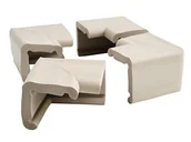 Zabezpieczenia dla dzieci - Prince Lionheart 0097 – 4 Jumbo ochraniacze narożne – jasnoszare - miniaturka - grafika 1