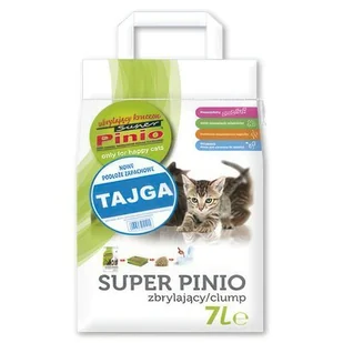 Certech Super Pinio Kruszon Tajga żwirek zbrylający 7l - Żwirek dla kotów - miniaturka - grafika 1