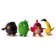 Figurki dla dzieci - Angry Birds - Figurki Kolekcjonerskie Czteropak - miniaturka - grafika 1