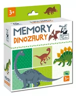 Gry planszowe - Edgard Kapitan Nauka Memory Dinozaury - miniaturka - grafika 1