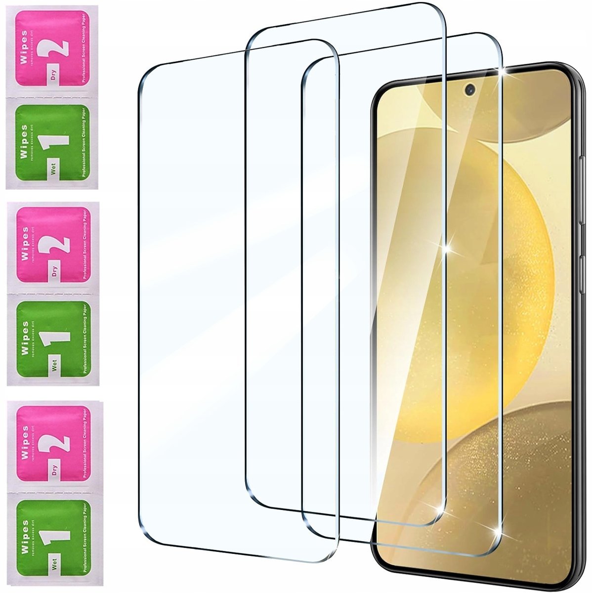 3 x SZKŁO HARTOWANE SZYBKA DO SAMSUNG S22