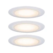 Oprawy, klosze i abażury - Zestaw opraw SUON LED DIM 3x6,5W 2000K-2700K IP44 - biały - miniaturka - grafika 1
