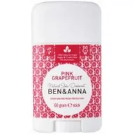 Dezodoranty i antyperspiranty dla kobiet - BEN&ANNA BEN&ANNA NATURALNY SZTYFT PINK GRAPEFRUIT 60G - miniaturka - grafika 1