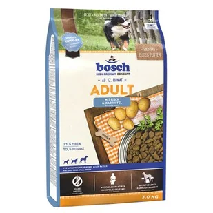 Bosch Petfood Adult Fish&Potato 3 kg - Sucha karma dla psów - miniaturka - grafika 1