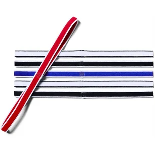 Damska opaska na głowę Under Armour Mini Headbands 6ks red - Czapki i chusty sportowe damskie - miniaturka - grafika 1