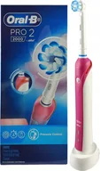 Szczoteczki elektryczne - Oral-B PRO 2000 RÓŻOWA - miniaturka - grafika 1