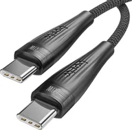 Kable komputerowe i do monitorów - Boste Metalic Ring Series Kabel USB-C do USB-C, szybkie ładowanie, transmisja danych, 60W, 2m, czarny - miniaturka - grafika 1