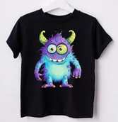 Koszulki dla chłopców - koszulka z potworem dla chłopca DD42 - miniaturka - grafika 1