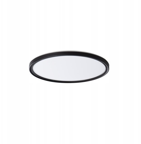Plafoniera LED AZPO LED 22WCCT-O-B IP54 okrągły 2700lm 3000/4000/6000K barwa neutralna/ciepła/zimna czarny 31517