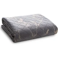 Narzuty - Narzuta EUROFIRANY D91 Luiz 6 170 x 210 cm Stalowo-złoty - miniaturka - grafika 1