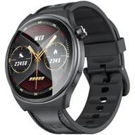 Smartwatch - Kumi GW6 Kumi Czarny - miniaturka - grafika 1