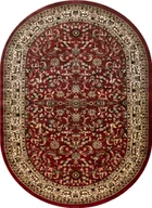 Dywany - Dywan ROYAL ADR owal wzór 1745 bordo czerwony 150x250 cm - miniaturka - grafika 1