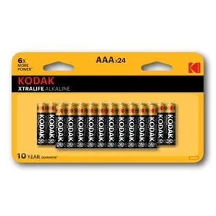 Kodak Xtralife baterii AA, AAA, 24 sztuki 30411142 - Baterie i akcesoria - miniaturka - grafika 1