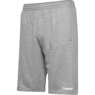 Spodnie sportowe męskie - Spodenki sportowe męskie Hummel Go Cotton Bermuda Shorts - miniaturka - grafika 1