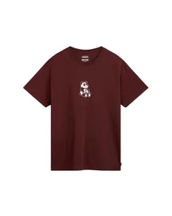 Vans - Panda Oversized T-Shirt VN000HHP7YO XXS - Koszulki i topy damskie - miniaturka - grafika 1