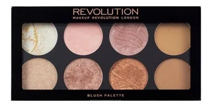 REVOLUTION MAKE UP Ultra Blush Palette Golden Sugar 735794 - Róże do policzków - miniaturka - grafika 2