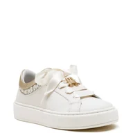 Buty dla dziewczynek - Tommy Hilfiger Skórzane sneakersy - miniaturka - grafika 1