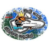 Czasopisma - MARGROM WLEPA - Króla Wody Mistrza Wędki naklejka dla Prawdziwego Wędkarza - miniaturka - grafika 1