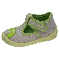 Kapcie damskie - Fischer Kapcie chłopięce Honey, szary, 19 EU - miniaturka - grafika 1