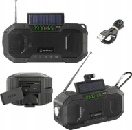 Radia - Renkforce RF-CR-300 Outdoorradio UKW, MW Bluetooth®, Schwarz RF-5236092 - miniaturka - grafika 1