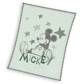 Koce - Koc flanelowy 70x100 Myszka Mickey (coral) - miniaturka - grafika 1