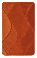 Dywaniki łazienkowe - Kleine Wolke Fiona Dywan kąpielowy pomarańczowy 70x120 cm - miniaturka - grafika 1