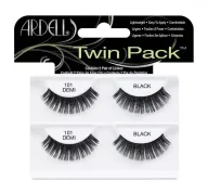 Sztuczne rzęsy i akcesoria - Ardell Twin Pack sztuczne rzęsy 101 Demi Black 4szt - miniaturka - grafika 1