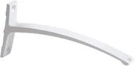 Akcesoria do wystroju okien - Wspornik pojedynczy 18 cm aluminium/biały - miniaturka - grafika 1
