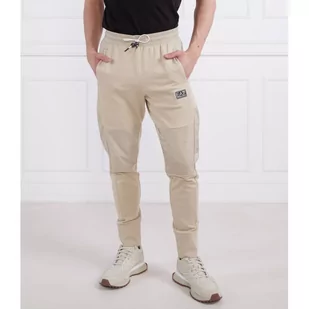 EA7 Spodnie dresowe | Regular Fit - Dresy męskie - miniaturka - grafika 1