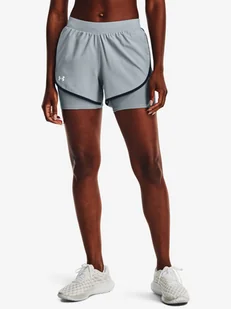 Spodenki damskie Under Armour Fly By Elite 2-in-1 Short-BLU M - Spodenki damskie - miniaturka - grafika 1