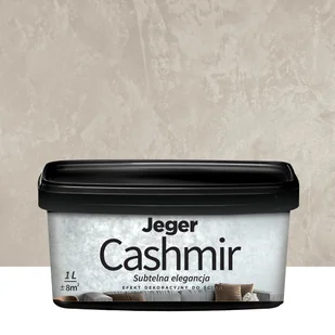 Farba dekoracyjna Cashmere Melton 1 l Jeger - Farby wewnętrzne - miniaturka - grafika 1