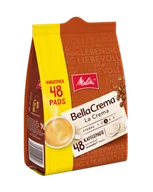 Kawa w kapsułkach i saszetkach - Melitta BellaCrema LaCrema Senseo Pady 48 sztuk - miniaturka - grafika 1