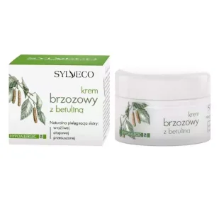Sylveco Krem lekki - brzozowy - 50ml 02289 - Kremy do twarzy - miniaturka - grafika 1