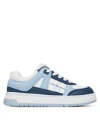Buty dla chłopców - Calvin Klein Jeans Sneakersy Low Cut Lace-Up Sneaker V3X9-82091-1355 M Niebieski - miniaturka - grafika 1