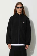 Bluzy męskie - Dickies bluzka męska kolor czarny gładka - miniaturka - grafika 1