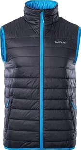 Hi-Tec Kamizelka męska Solner Black / Diva Blue r. M - Kamizelki męskie - miniaturka - grafika 1