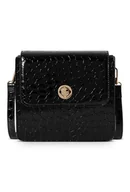 Torebki damskie - Listonoszka Nobo lakierowane croco - miniaturka - grafika 1