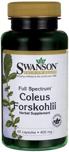 Full Spectrum Coleus Forskohlii 60Kaps. - Suplementy naturalne - miniaturka - grafika 1