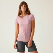 Koszulki i topy damskie - Regatta Koszulka damska Fingal Edition Różowy, Rozmiar: 42 - miniaturka - grafika 1
