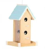 Karmniki dla ptaków - Garden&amp;Fun Karmnik dla ptaków drewniany 18,5x18,5x32cm - miniaturka - grafika 1