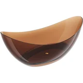 Wanny - Mexen Vea earth wanna wolnostojąca transparentna 180 x 80 cm, korek chrom - 58091808005 - miniaturka - grafika 1