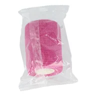 Apteczki i materiały opatrunkowe - Dr Beck, bandaż kohezyjny Non-Woven, włókninowy, Pink, 7 cm x 4,5 m - miniaturka - grafika 1