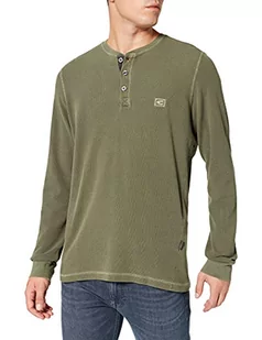 Camel Active Męski T-Shirt 4096716T11, Brązowy Olive Brown, 6Xl - Koszulki męskie - miniaturka - grafika 1
