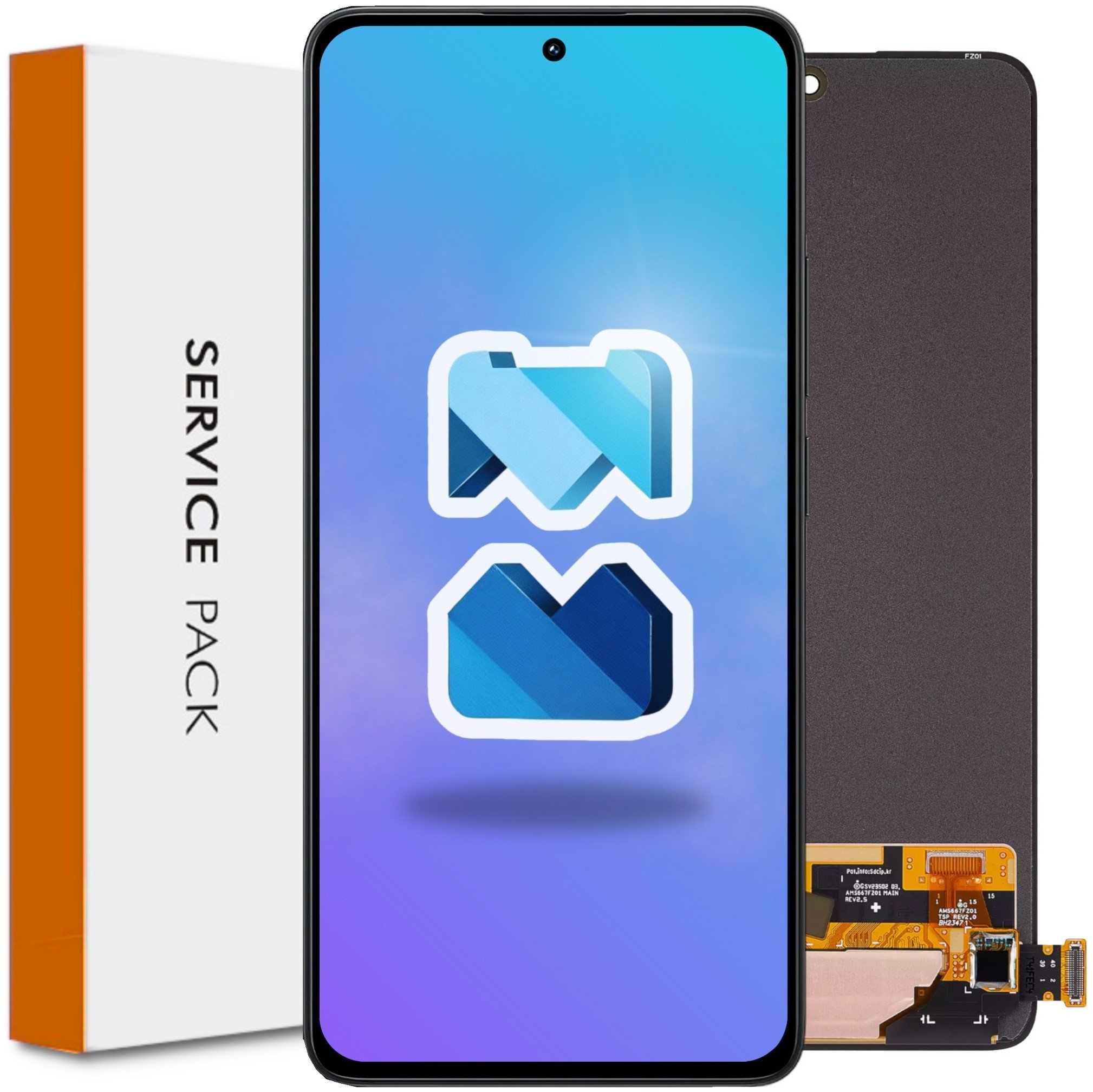 Wyświetlacz do Xiaomi Redmi Note 13 4G LCD 23129RAA4G Ekran Oryginał Refurb