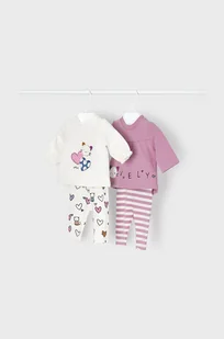 Mayoral Newborn komplet niemowlęcy kolor fioletowy - Komplety dla niemowląt - miniaturka - grafika 1