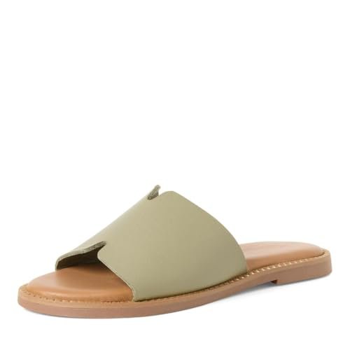 Tamaris Damskie kapcie 1-27135-42, oliwkowy, 39 EU