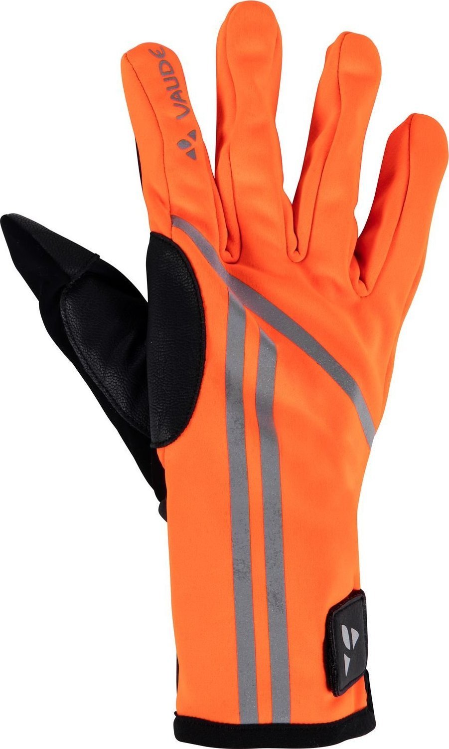 Vaude Rękawiczki rowerowe zimowe z palcami Vaude Posta - pomarańczowe rozm. 10