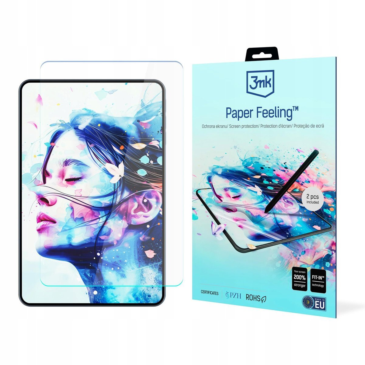 Folia ochronna na ekran do Huion KAMVAS PRO 27 - 3mk Paper Feeling