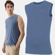 Koszulki męskie - Koszulka Męska 4f Bezrękawnik M125 Tank Top Podkoszulek Na Co Dzień Xxl - miniaturka - grafika 1